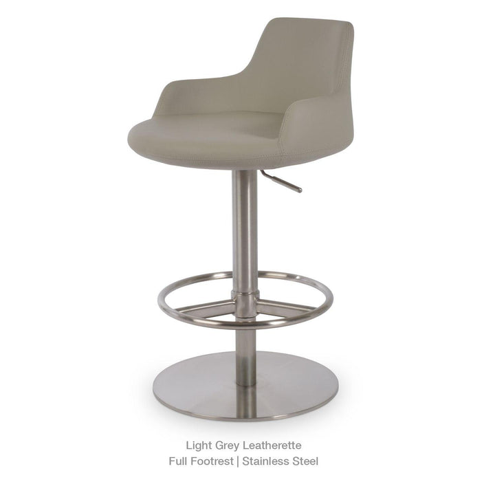 Dervish Piston Swivel Stool Bar Stool Soho Concept