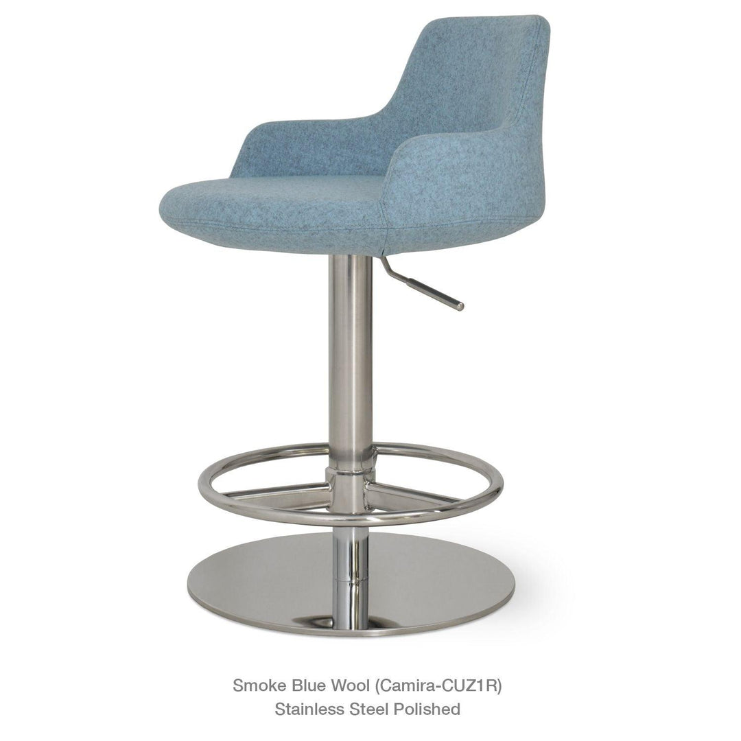 Dervish Piston Swivel Stool Bar Stool Soho Concept