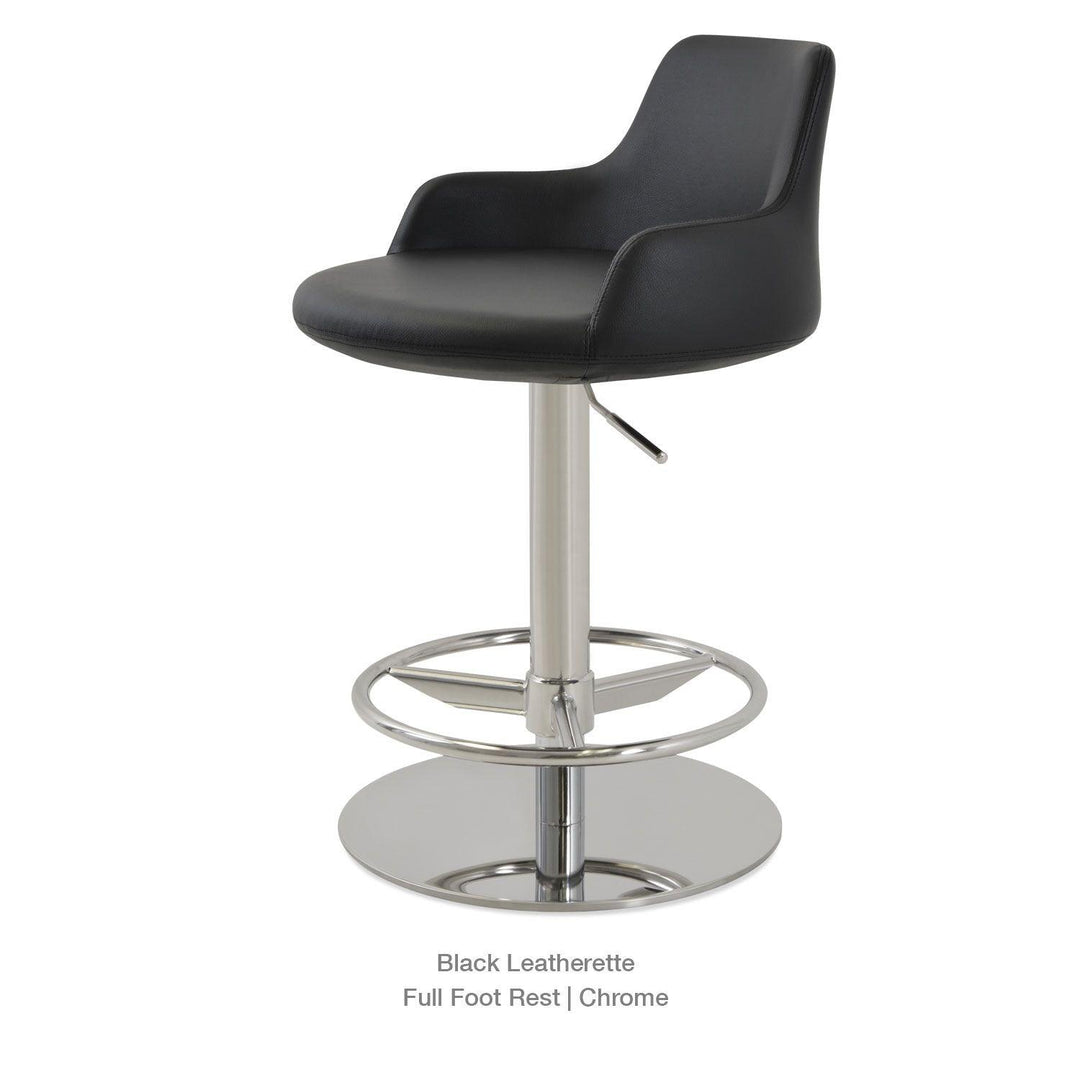 Dervish Piston Swivel Stool Bar Stools Soho Concept