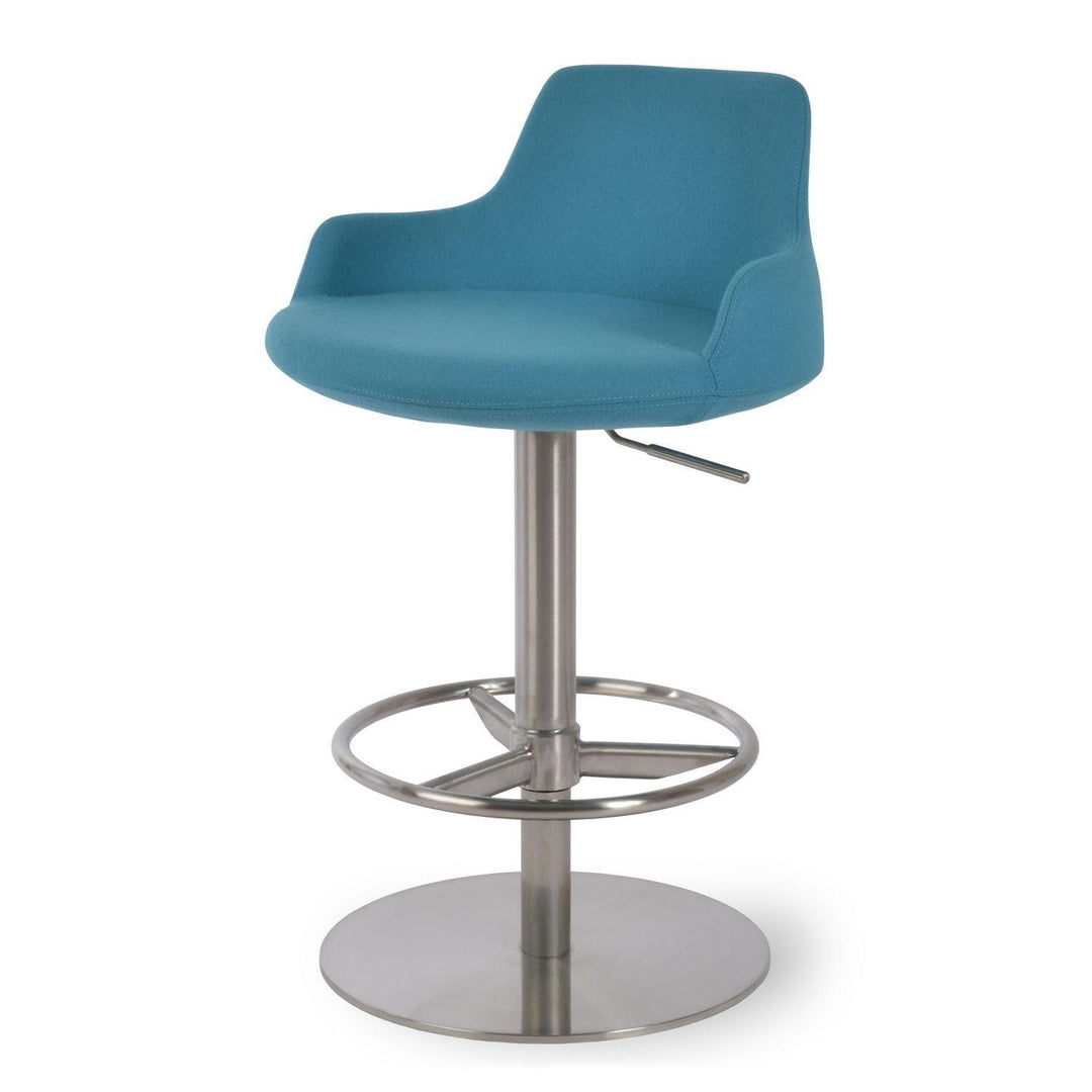 Dervish Piston Swivel Stool Bar Stool Soho Concept