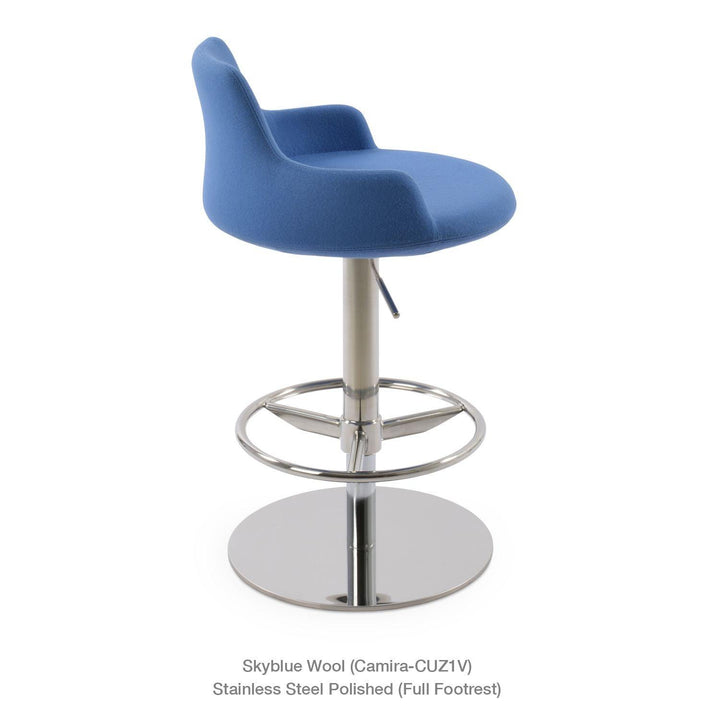 Dervish Piston Swivel Stool Bar Stools Soho Concept