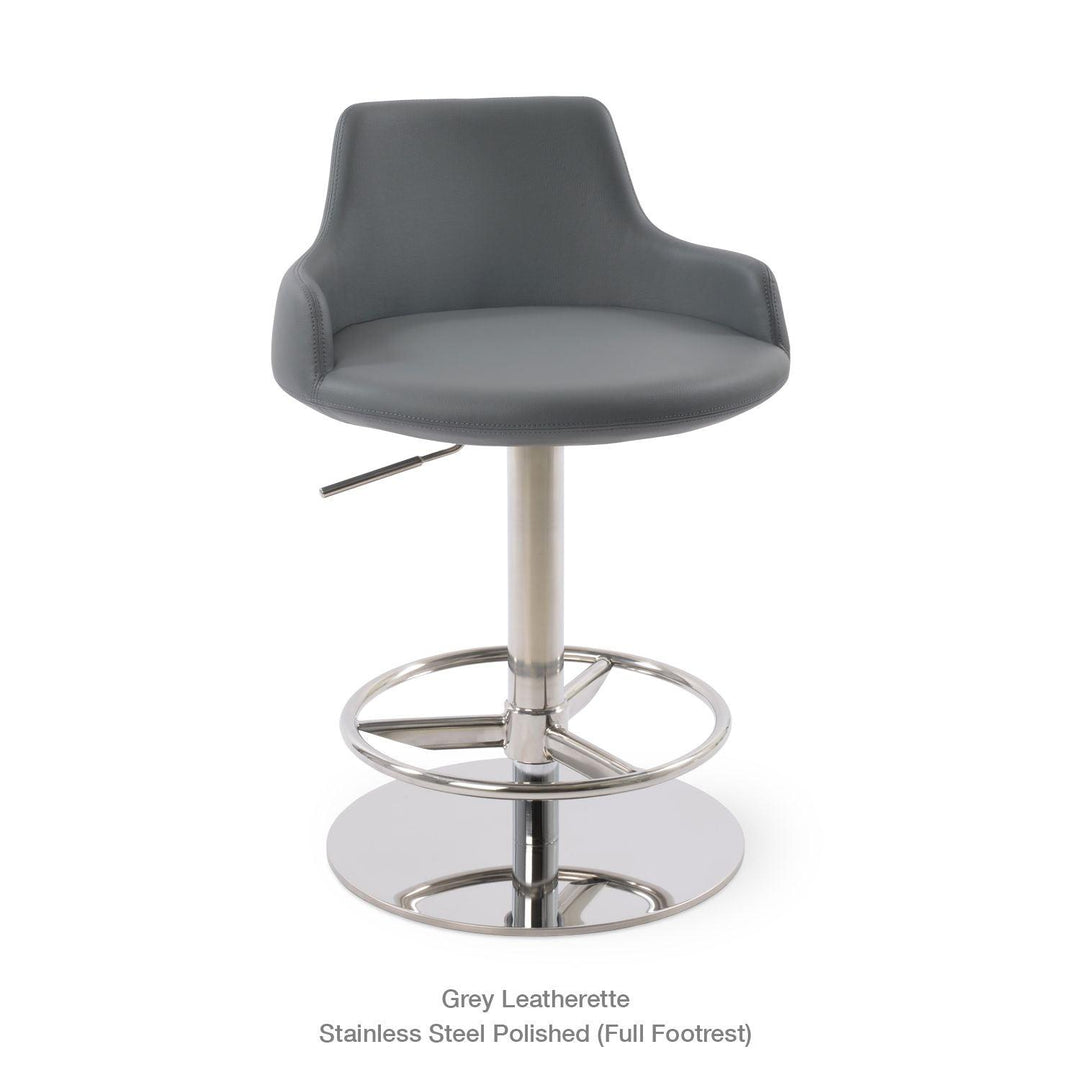 Dervish Piston Swivel Stool Bar Stools Soho Concept