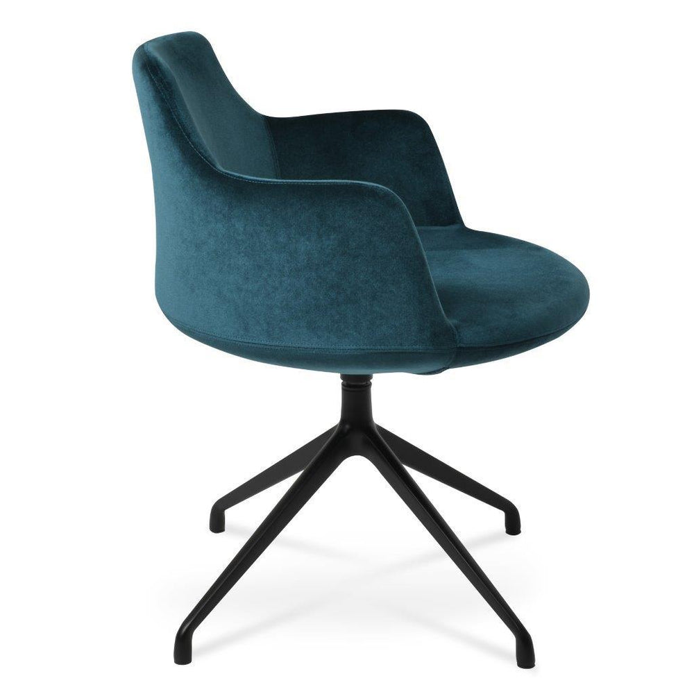 Dervish Spider Swivel Dining Chairs Soho Concept