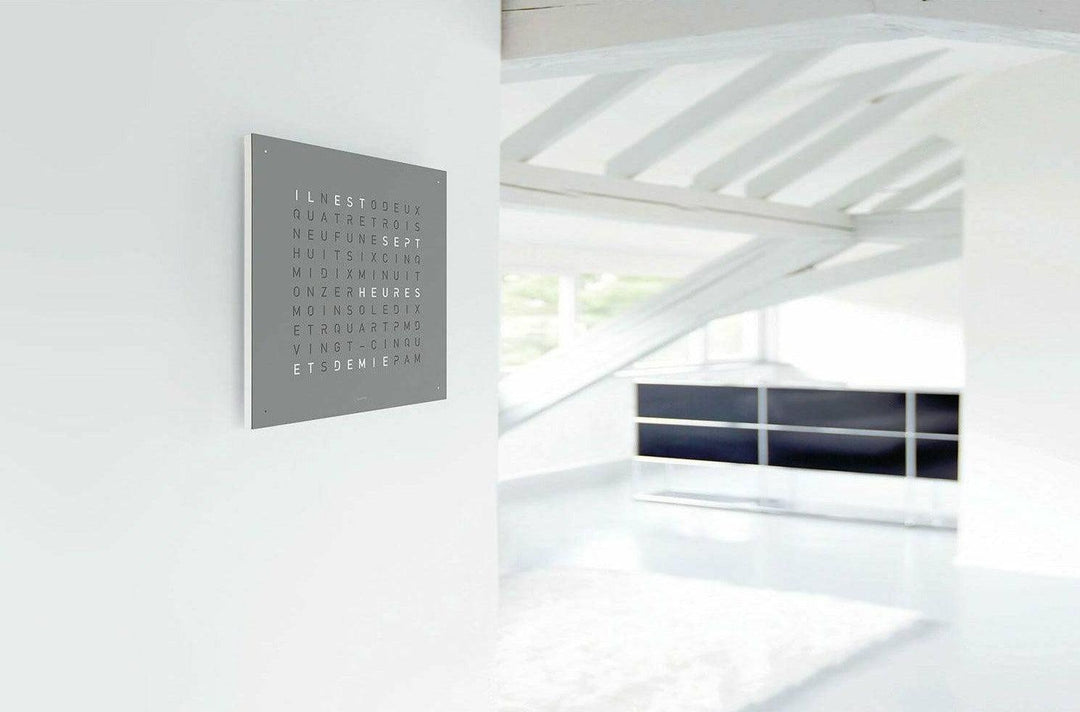 EARTH 45 Wall Clock Clocks QlockTwo