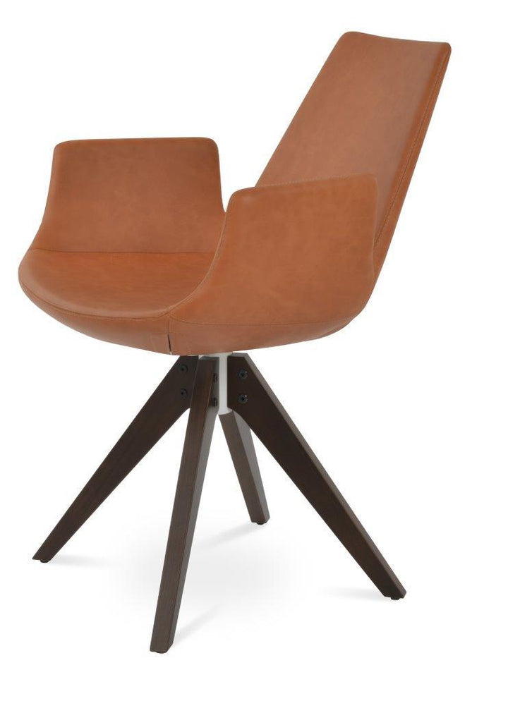 Eiffel Arm Pyramid Swivel Dining Chairs Soho Concept