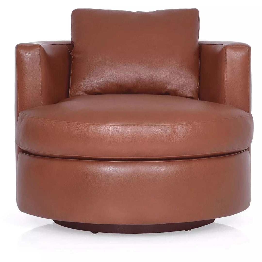 EMMA SWIVEL CHAIR Lounge Chairs American Leather Collection