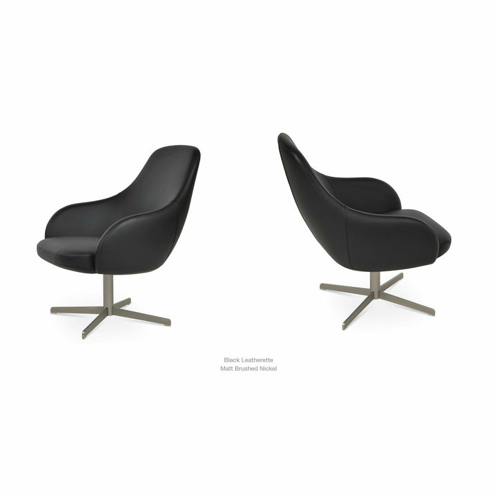 GAZEL LOUNGE 4 STAR SWIVEL ARMCHAIR Lounge Chairs Soho Concept