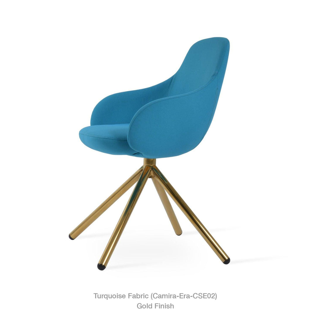 GAZEL STICK SWIVEL ARMCHAIR Dining Chairs Soho Concept