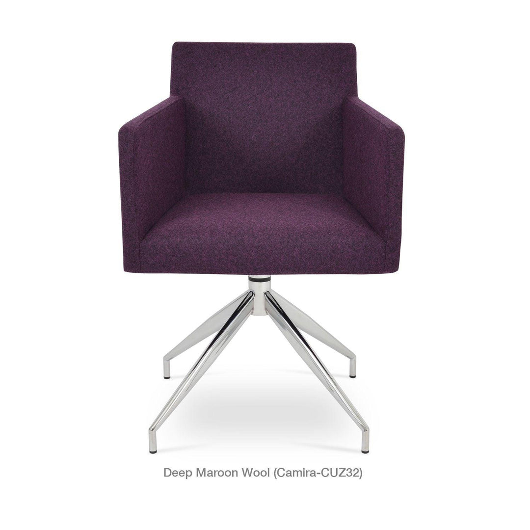 Harput Spider Swivel Armchair Dining Chairs Soho Concept