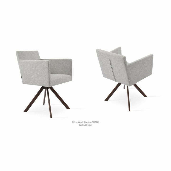 Harput Sword Swivel Armchair Dining Chairs Soho Concept