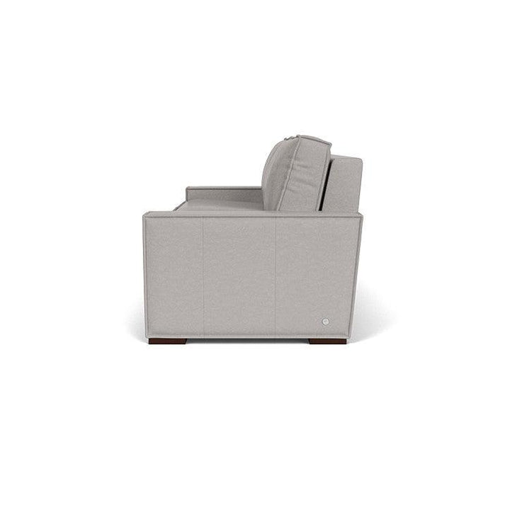 MADDEN QUEEN COMFORT SLEEPER - GRAVEL GREY LEATHER Sleeper Sofas American Leather