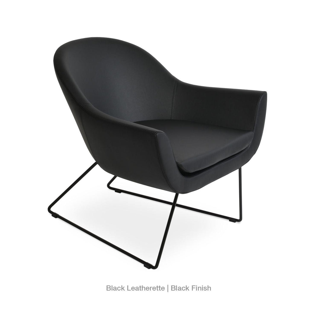 MADISON WIRE SLED LOUNGE Lounge Chairs Soho Concept