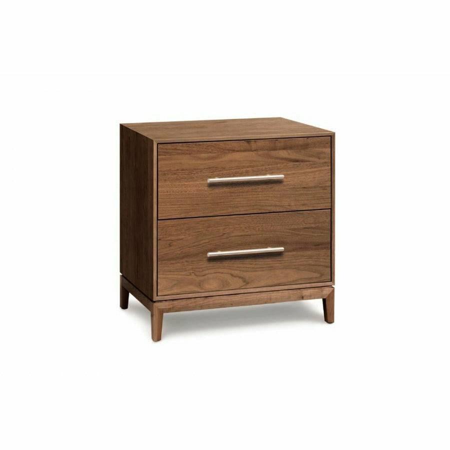 MANSFIELD WALNUT 2-DRAWER DRESSER PRIORITY SHIP Nightstands Copeland Furniture