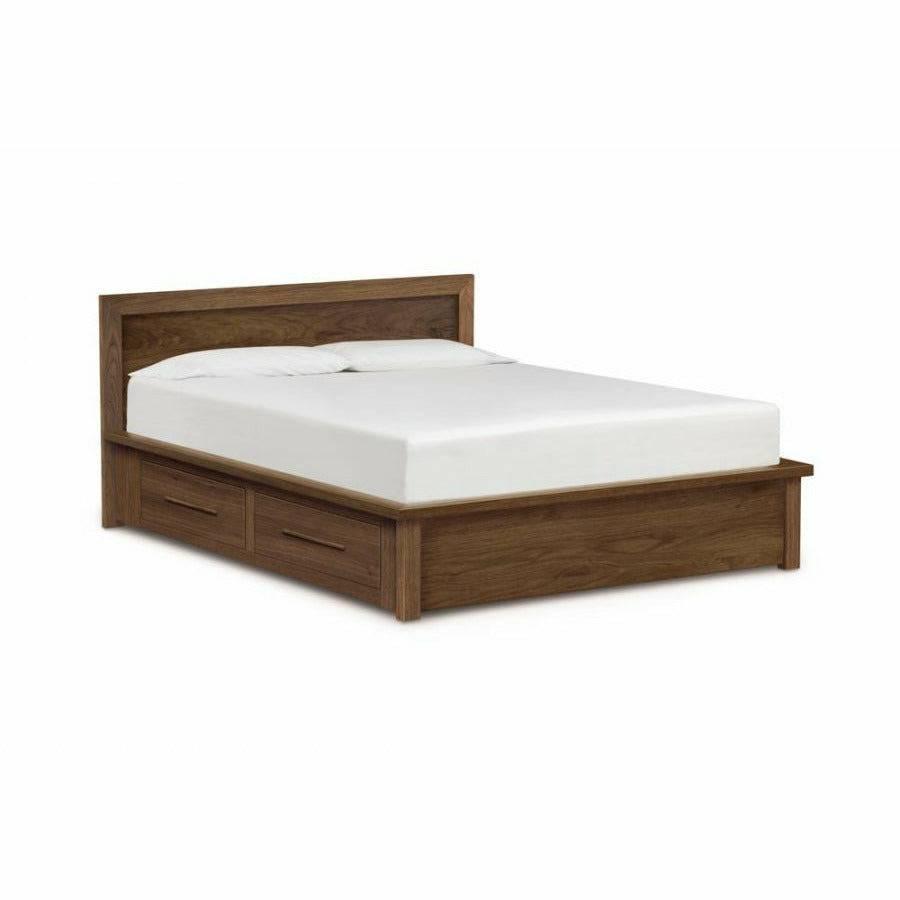 MODULUXE STORAGE BED WITH VENEER HEADBOARD Beds Copeland Furniture