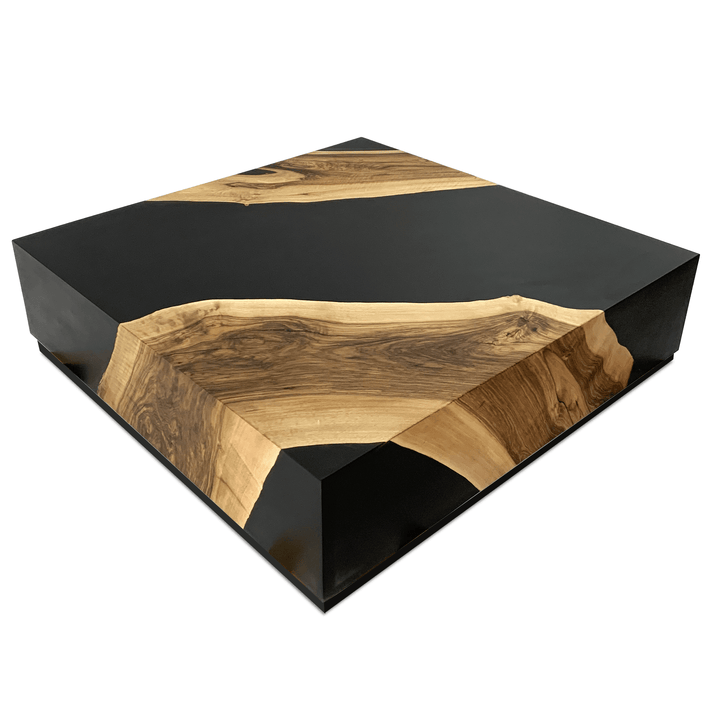 Walnut Monoblock Coffee Table - Coffee Table - www.arditicollection.com - Walnut Wood Coffee Table dining, tables, dining chairs, buffets sideboards, kitchen islands counter tops, coffee tables, end side tables, center tables, consoles, accent chairs, sofas, tv stands, cabinets, bookcases, poufs benches, chandeliers, hanging lights, floor lamps, table desk lamps, wall lamps, decorative objects, wall decors, mirrors, walnut wood, olive wood, ash wood, silverberry wood, hackberry wood, chestnut wood, oak wood