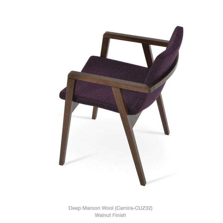 Nevada Wood Arm Chair - Modern Studio 