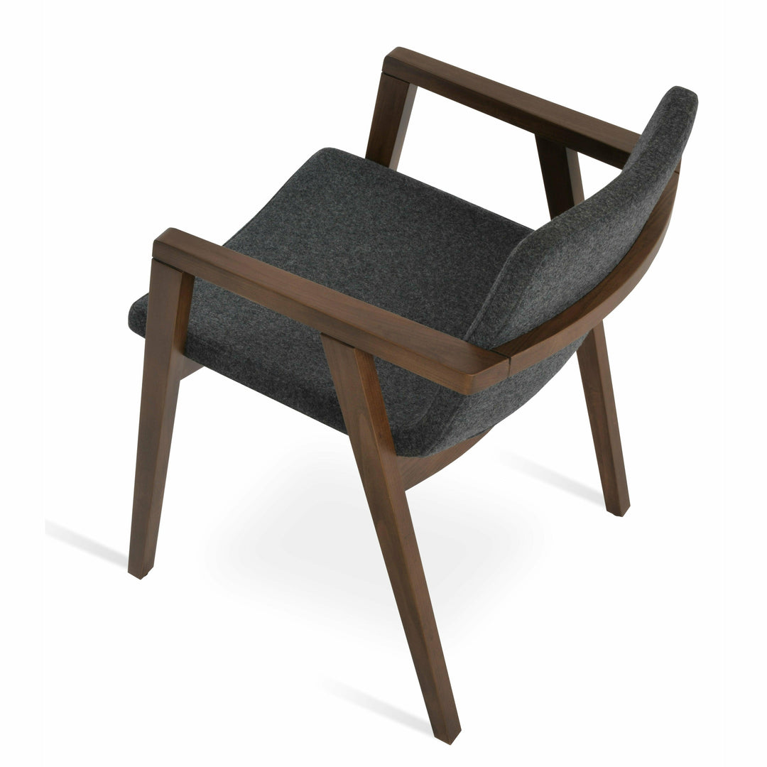 Nevada Wood Arm Chair - Modern Studio 