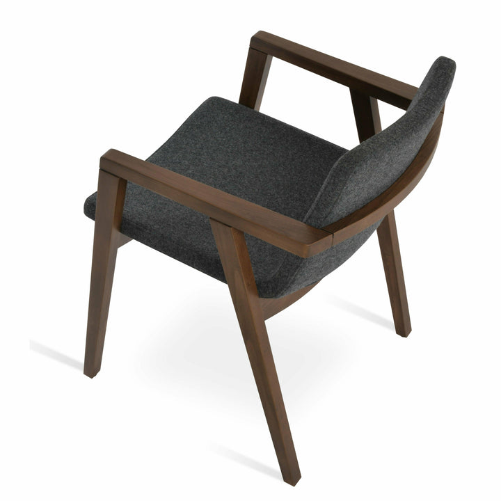 Nevada Wood Arm Chair - Modern Studio 