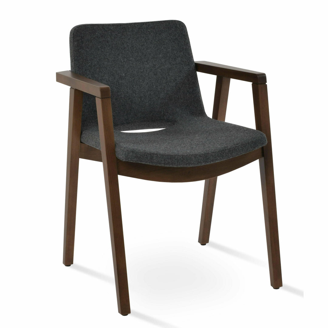 Nevada Wood Arm Chair - Modern Studio 