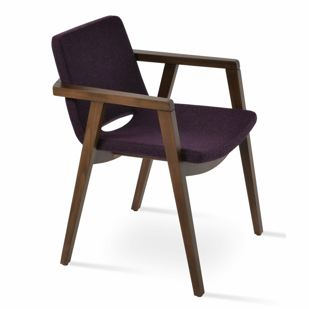 Nevada Wood Arm Chair - Modern Studio 