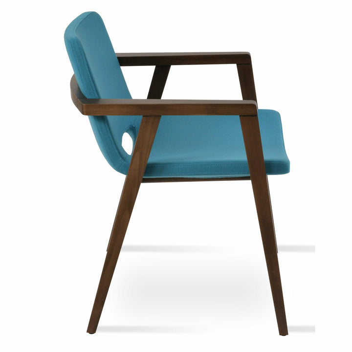 Nevada Wood Arm Chair - Modern Studio 