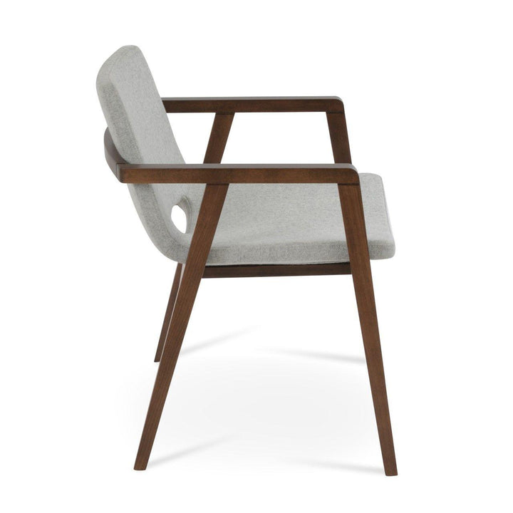 Nevada Wood Arm Chair - Modern Studio 