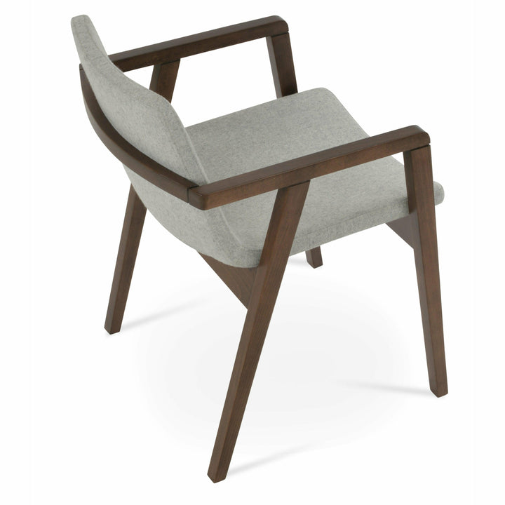 Nevada Wood Arm Chair - Modern Studio 