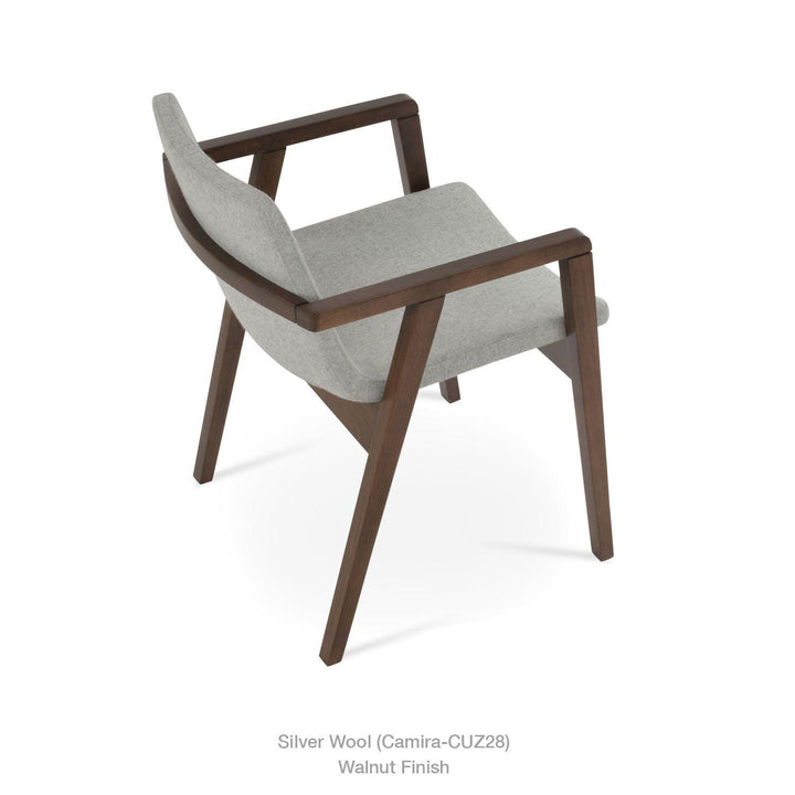 Nevada Wood Arm Chair - Modern Studio 