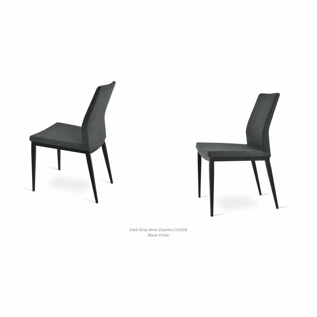 PASHA MW WOOD LOOK METAL CHAIR Dining Chairs Soho Concept