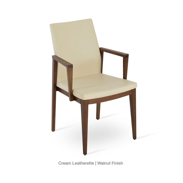 PASHA WOOD ARMCHAIR Dining Chairs Soho Concept