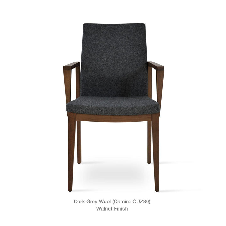 PASHA WOOD ARMCHAIR Dining Chairs Soho Concept