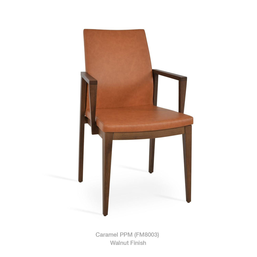 PASHA WOOD ARMCHAIR Dining Chairs Soho Concept