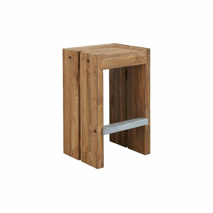 Perpetual Teak Solo Bar Stool Outdoor Stools Seasonal Living