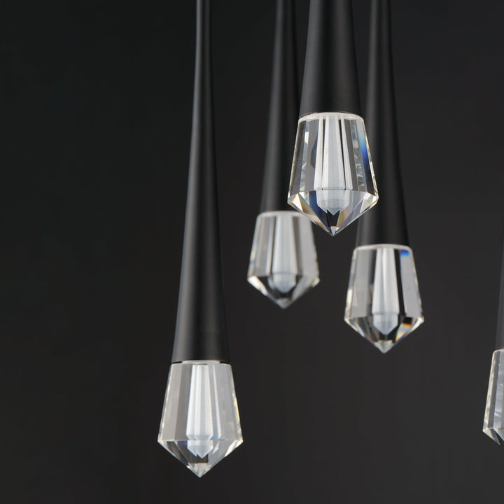 PIERCE 5-LIGHT LED PENDANT Hanging ET2 Lighting