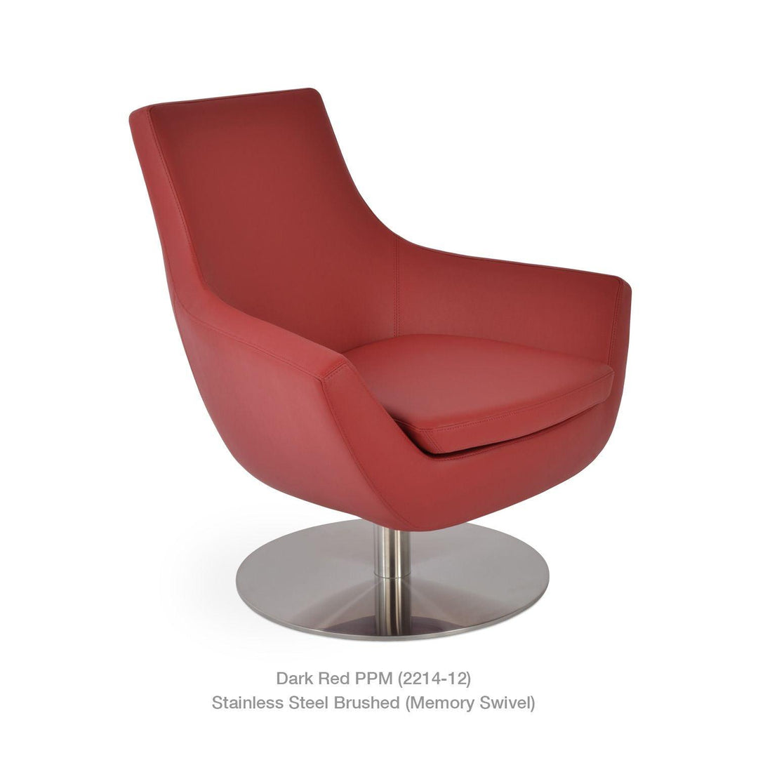 Rebecca Swivel Armchair Lounge Chairs Soho Concept