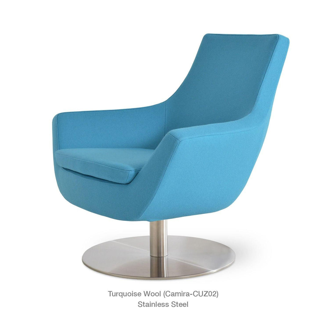 Rebecca Swivel Armchair Lounge Chairs Soho Concept