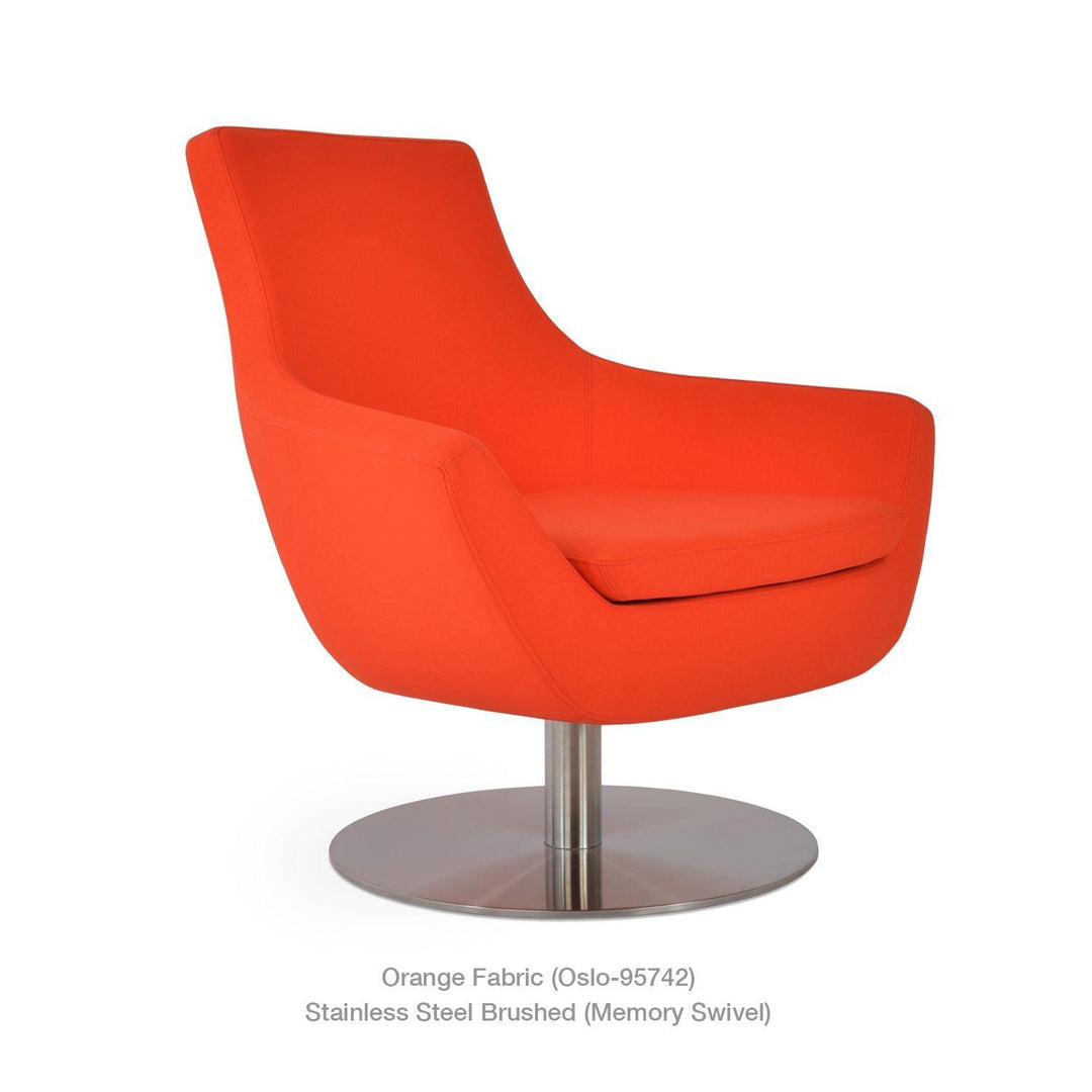 Rebecca Swivel Armchair Lounge Chairs Soho Concept