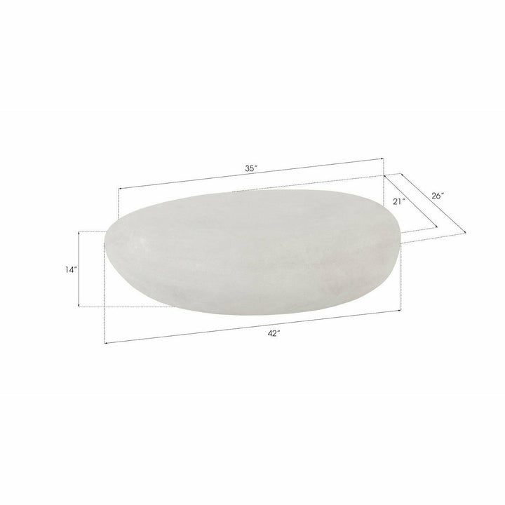 River Stone Coffee Table Roman Stone Coffee Tables Phillips Collection