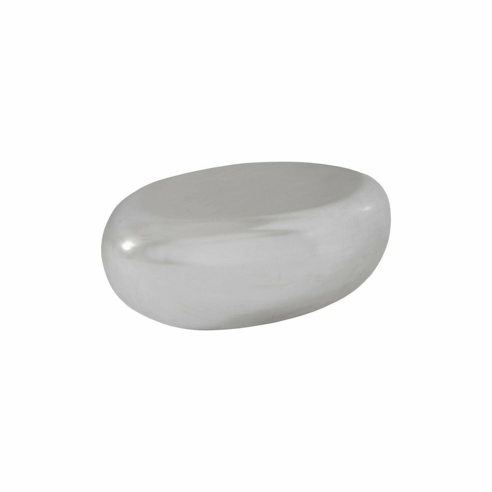 River Stone Coffee Table Silver