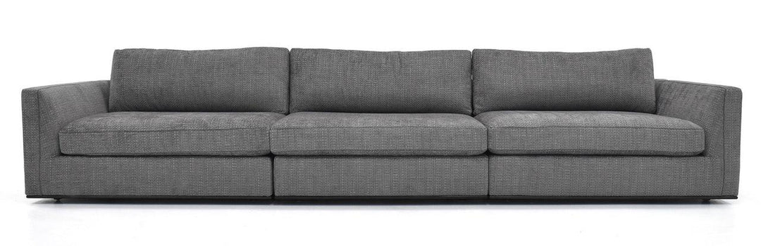 SIENA 3-SEAT GRAND SOFA - GREY FABRIC Sofas American Leather