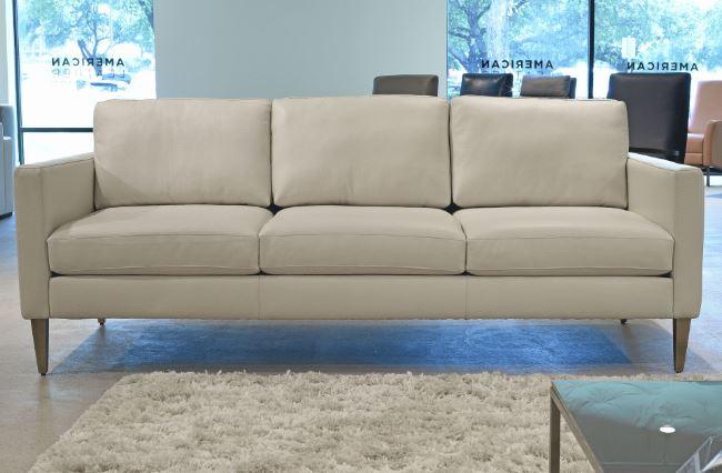 SOFT CURVE ARM SOFA Sofas American Leather Collection