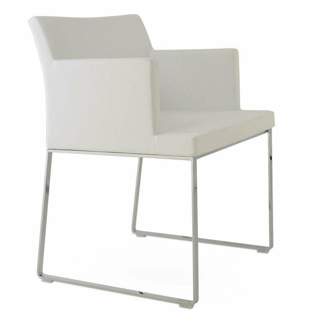 SOHO SLED ARMCHAIR Dining Chairs Soho Concept