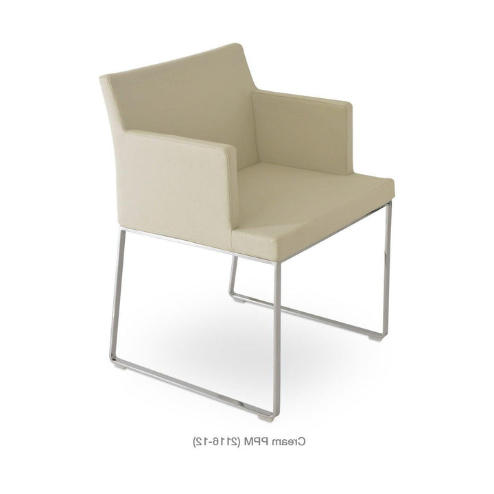 SOHO SLED ARMCHAIR Dining Chairs Soho Concept