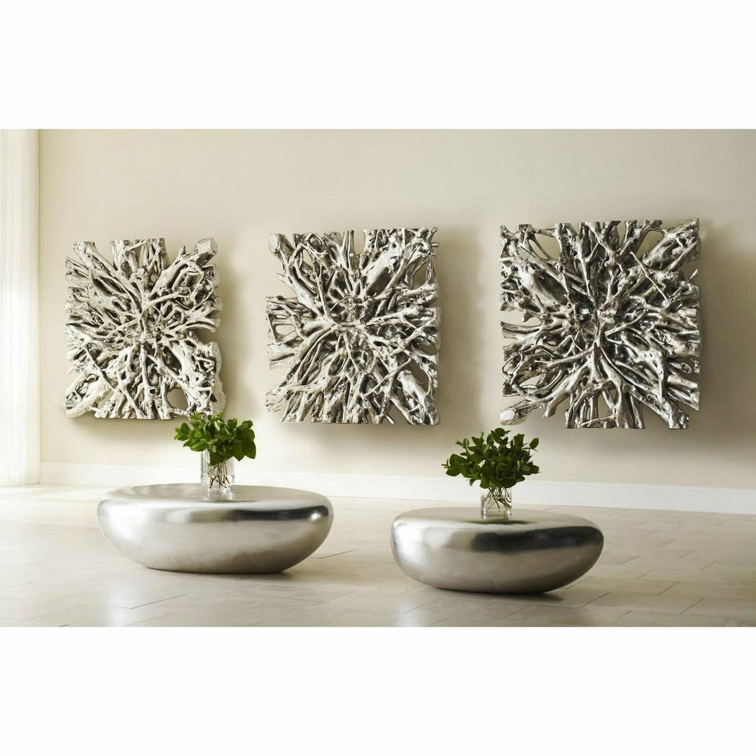 Square Root Large Silver Wall Art Accents Phillips Collection