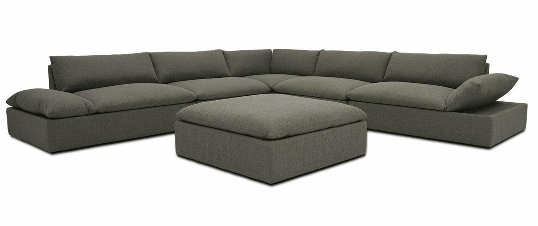 VERSA GRAND SECTIONAL - GREY Sectionals American Leather