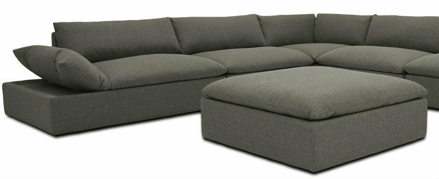 VERSA GRAND SECTIONAL - GREY Sectionals American Leather