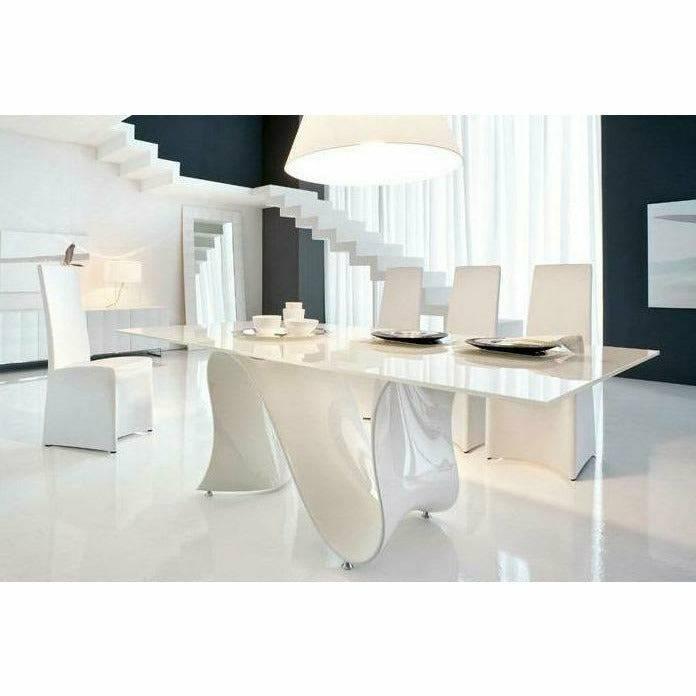 Wave Glass Tables from Tonin Casa Dining Table Tonin Casa