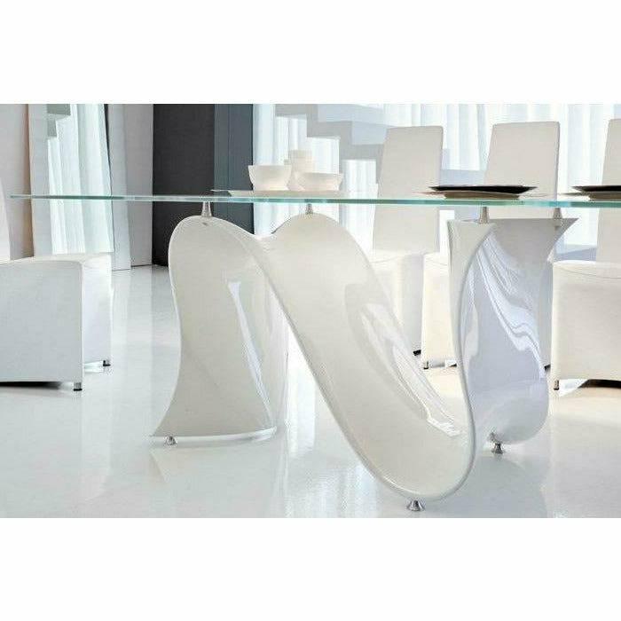 Wave Glass Tables from Tonin Casa Dining Table Tonin Casa